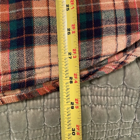 Coleman Men’s Plaid Flannel Button Down Shirt Nice Quality XL - Picture 12 of 14